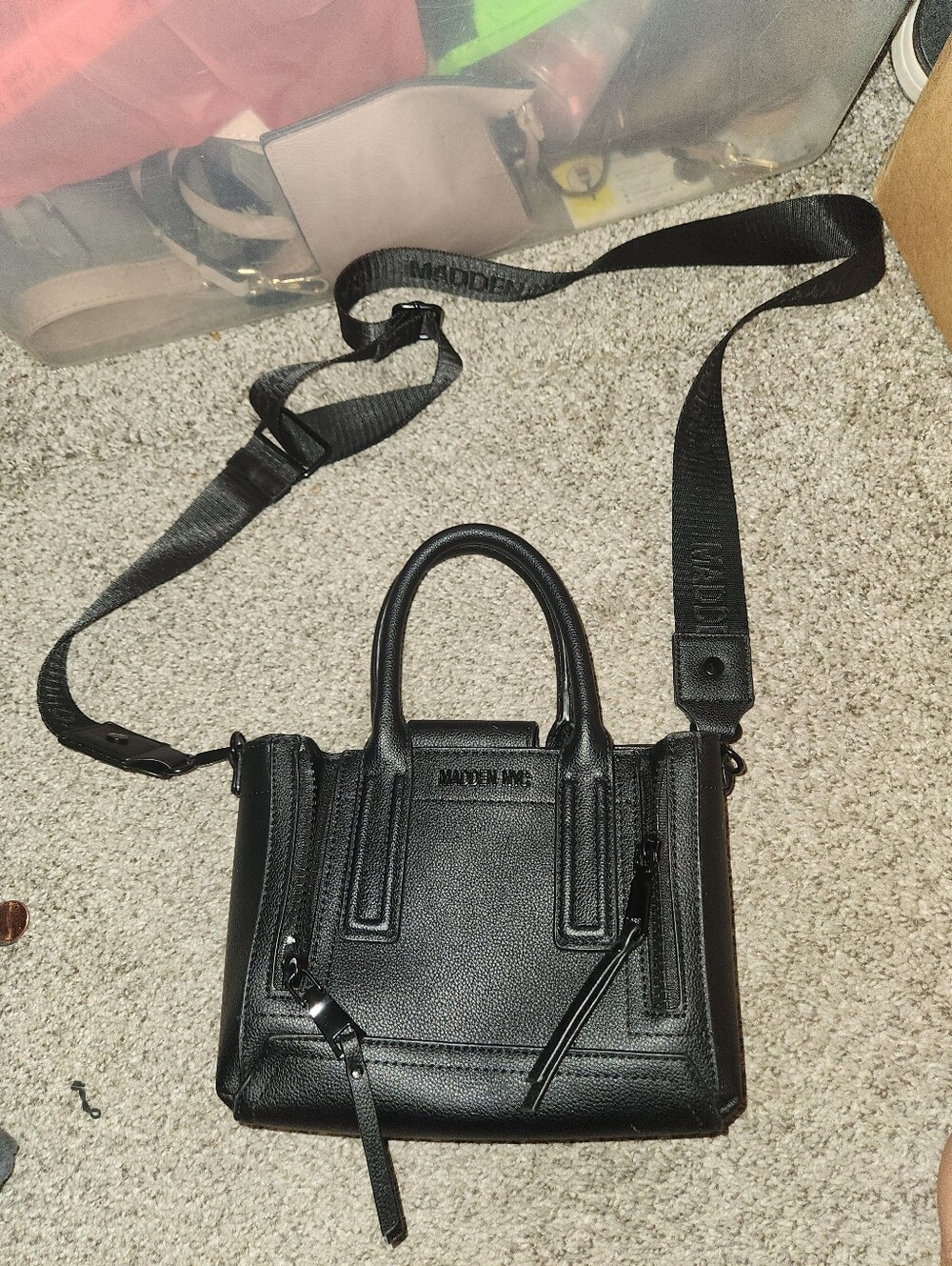Steve Madden Black Crossbody Bag